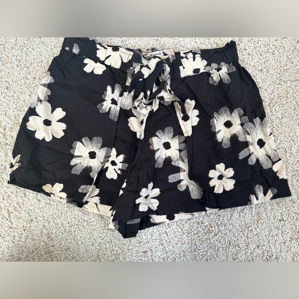Madewell floral shorts